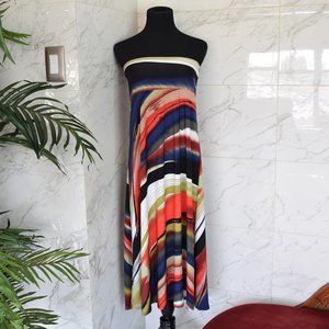 24/7 Comfort Apparel Strapless Dress